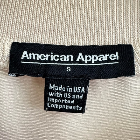 American Apparel Amelia Bomber Size Small - Picture 6 of 6